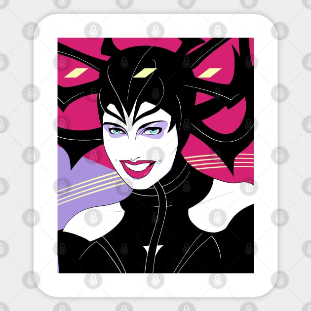 Hela Version 2 Sticker by zerobriant